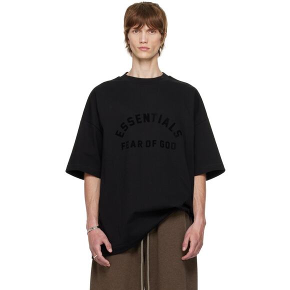 💎✨NEW✨💎FEAR OF GOD ESSENTIALS TSHIRT BLACK - Picture 5 of 6
